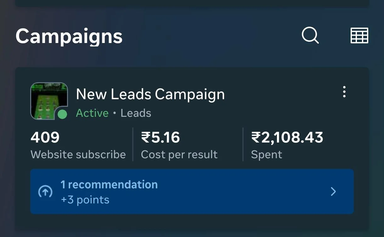 New Leads Campaign Proof